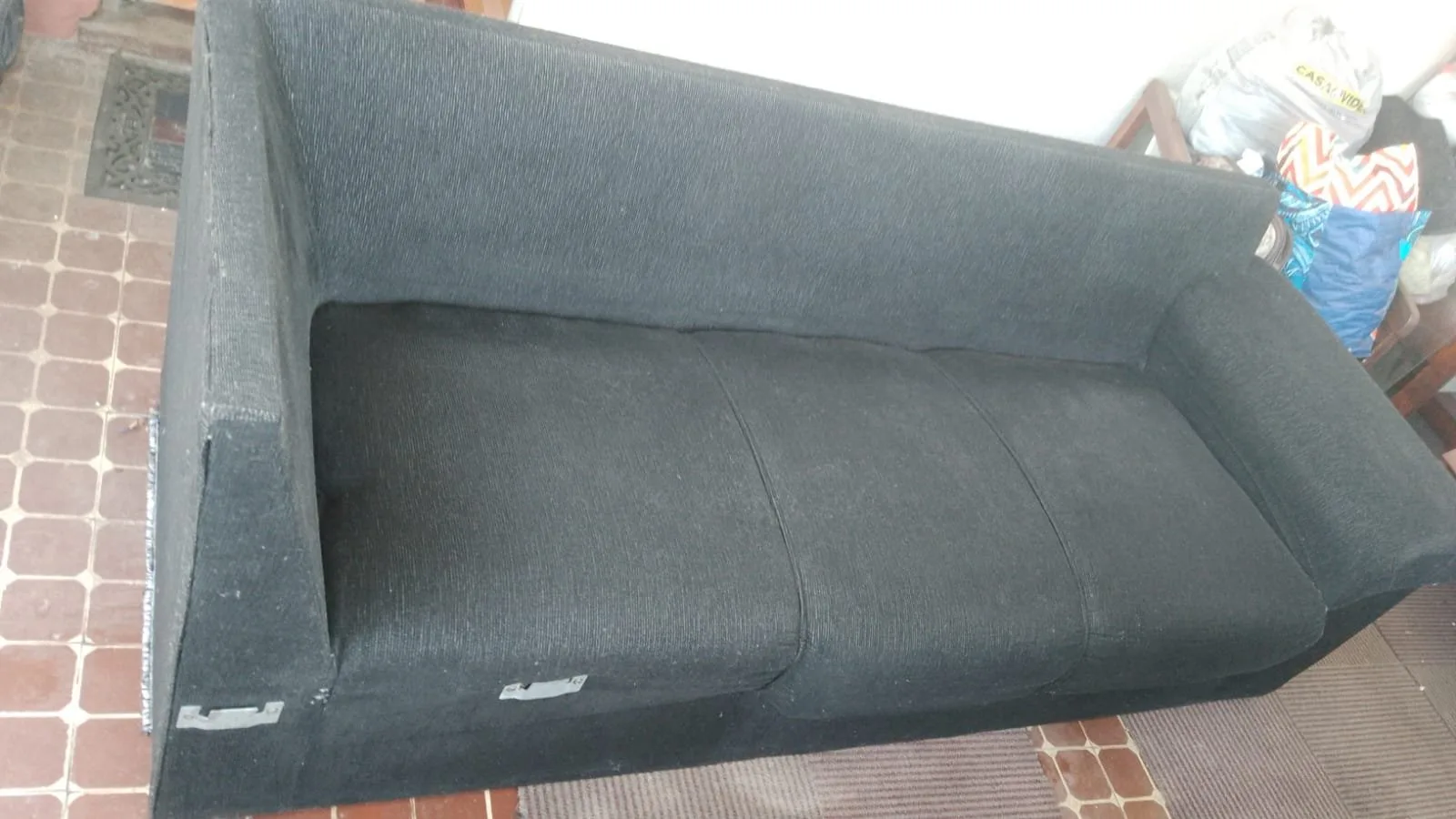 Sofá limpo pela WR Clean